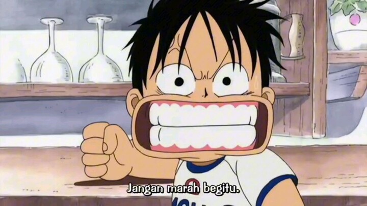 One Piece Luffy Vs Buggy Si Badut