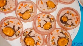 Cách Làm Giò Bì Trứng Muối  Dai Ngon Ăn Tết#Chả Bì # Hương Vị Miền Đông # tập 154