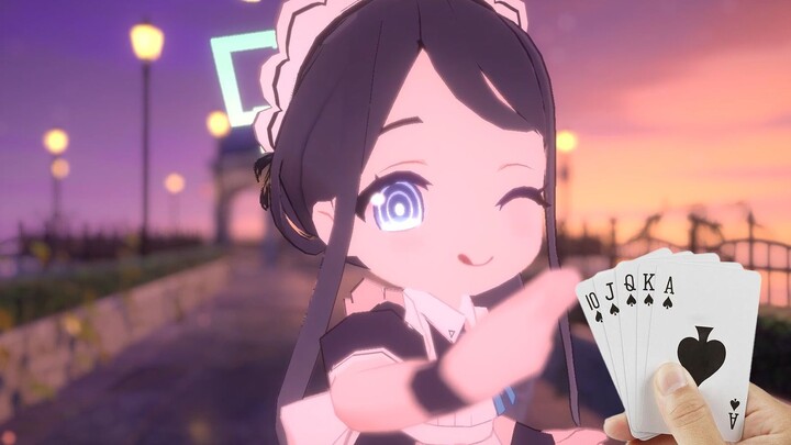 The magician takes away your bank card~❤️