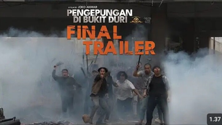 FINAL TRAILER Pengepungan DiBukit Duri 2025