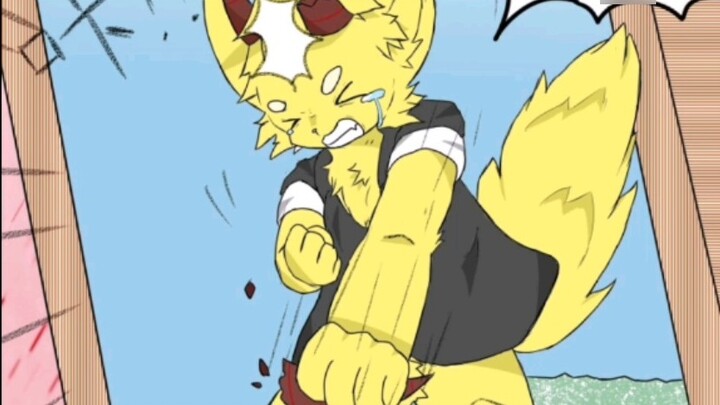 I heard that the milk fox broke the horn again
