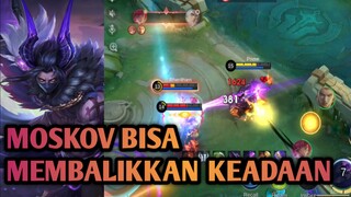 HERAN SAMA DAMAGENYA MOSKOV INI | GAMEPLAY MOSKOV MLBB