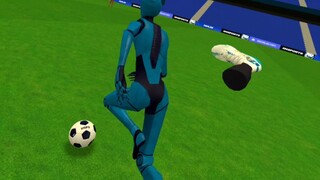 踢球嘛难免踢到人的