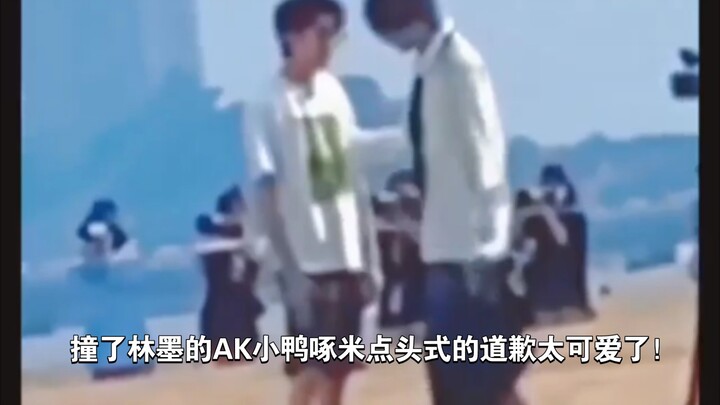 [Lin Zhen Polishing His Gun] The little duck pecking at rice and nodding while apologizing after bum