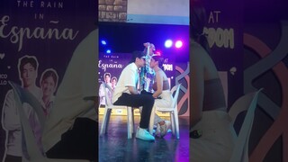 Miss or Kiss Challenge w/ #HeavenPeralejo and #MarcoGallo #TheRainInEspaña #shorts