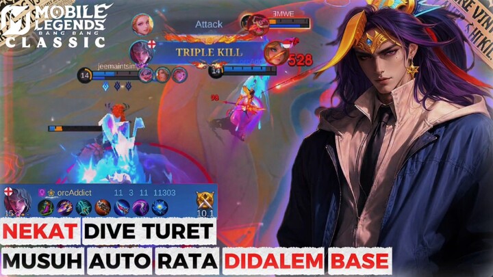 ARLOTT KELAPARAN! TRIPLE KILL sampai ke DALAM TURET, lupa jalan pulang! 😱💥