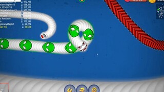 Worms Zone.io #008 Game of earthworms - Rắn Săn Mồi, rắn hyền thoại, kịch tính