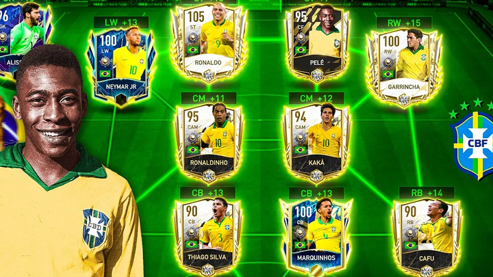 ฉันสร้างทีมบราซิลที่โดดเด่นตลอดกาล - FIFA Mobile 22