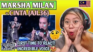MARSHA MILAN - CINTA || #AJL36 || FIRST TIME TO REACT