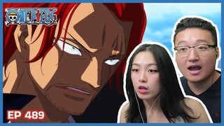 OUR DADDY STOPS THE WAR! | One Piece Episode 489 Couples Reaction & Discussion