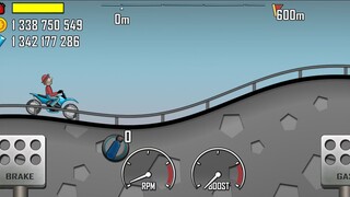 hill climb Racing mood jalan aspal😋