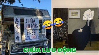 Dịch vụ nhà chùa lưu động - Top comments hài face book.
