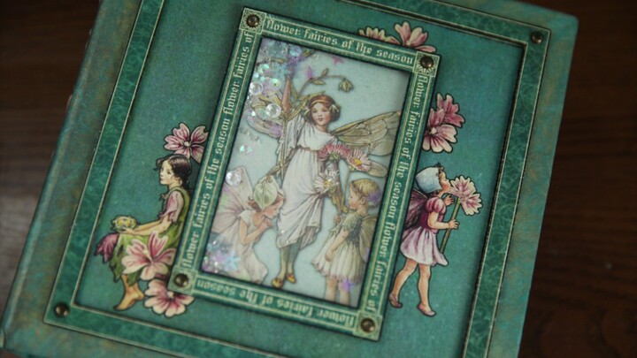 A 3D Photo album of flower fairies