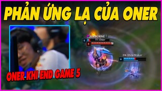 Phản ứng lạ của Oner khi game 5 kết thúc, Showmaker hù doạ người xem - LMHT - LOL - Skin - Montage