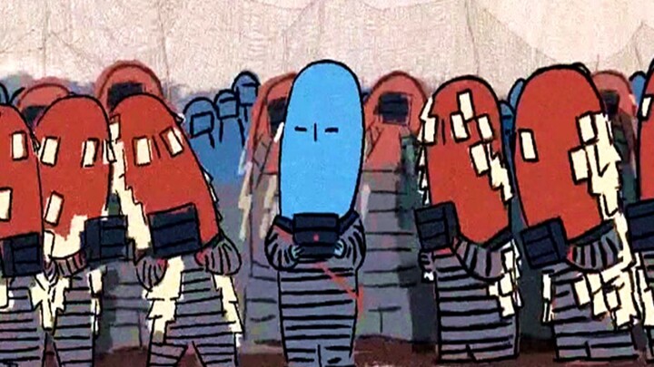 In this world, red people are noble, blue people are lowly, even when walking, you have to stand beh