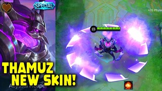 NEW SKIN THAMUZ ABYSSAL REAPER MOBILE LEGENDS🟢MLBB