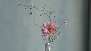 การจัดดอกไม้ในแจกันเรียบง่ายและสวยงาม [วีดีโอต้นฉบับ ห้ามขโมย]