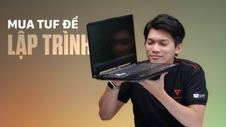 Dùng laptop gaming để lập trình có được không? | ASUS TUF DASH F15 | #GVNTraloi