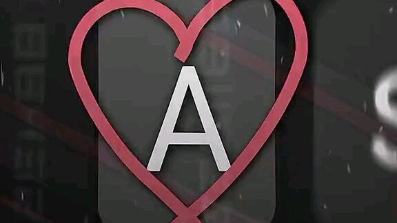 Siapa suka huruf ❤️A