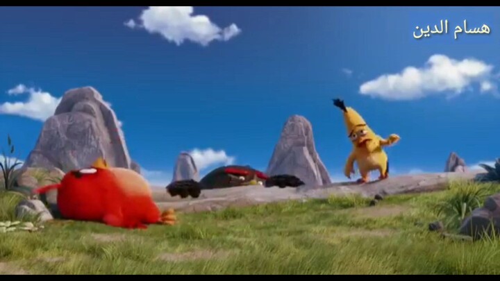 Anggry Bird the Movie sub Indo, munculnya Mighty Eagle Funny moment