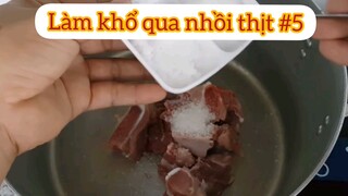 Làm khổ qua nhồi thịt p5