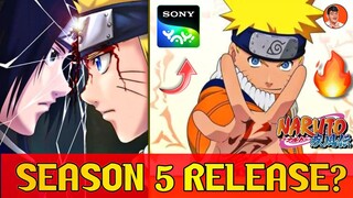 NARUTO SEASON 5 SONY YAY ( NEW EPISODES ) RELEASE DATE ??