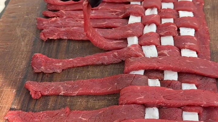 Meat-strip sweater