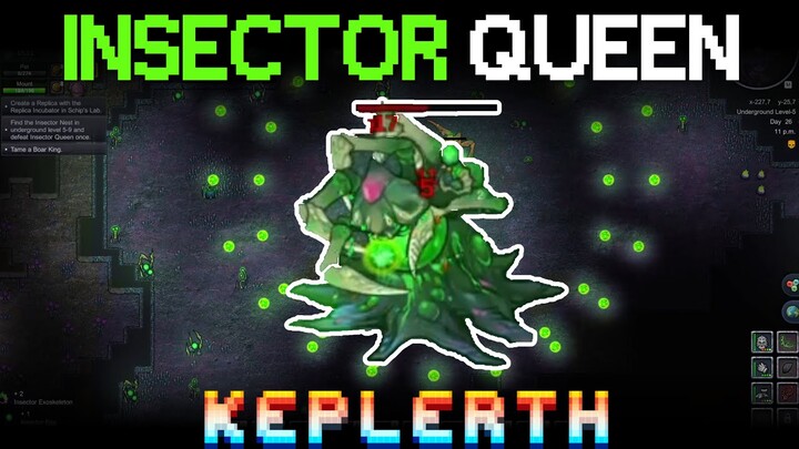 How to Defeat INSECTOR QUEEN | KEPLERTH Boss Fight Underground LVL 5 Gameplay