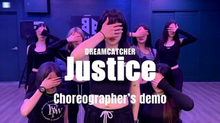 【Dreamcatcher】ความรู้สึกทรงพลังสุดๆ🤘丨ครูสอนเต้น "JUSTICE" ขึ้นโชว์สาธิตเอง!