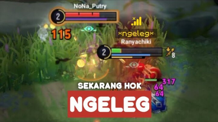 bermain hok dengan leg brutal