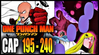 OPM CAP 195 - 240 EL NUEVO ENEMIGO DE SAITAMA - BLAST Y LA ALDEA NINJA