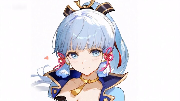 [Genshin Impact] Kamisato Ayaka's emoticons are here! What is the opening lightning strike?