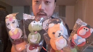 ASMR EATING SOUNDS - ANIME MARSHMALLOW POPS