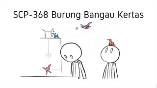 Hewan Dari Kertas Origami - SCP-368 "Paper Crane" (Komik SCP Oversimplified)