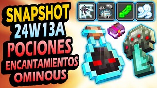 ✅ Nuevos ENCANTAMIENTOS, POCIONES, TRIALS SOMBRIAS 👉 Snapshot 24W13A Minecraft 1.21