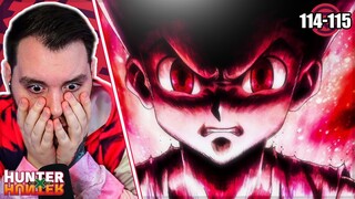 Gon Finds Pitou | Hunter x Hunter Episode 114 and 115 REACTION + REVIEW