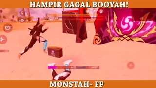 HAMPIR GAGAL BOOYAH!