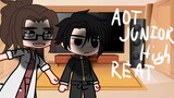 Aot Junior High React To Original (canon ships) part 1/1 //- 𝔸ℂ𝕂𝔼ℝ𝕄𝔸ℕ -//