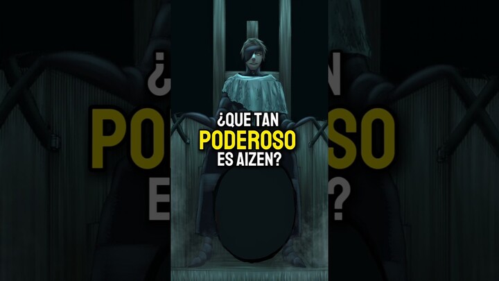 ¿CUAL ES EL PODER DE AIZEN? BLEACH #anime #jujutsukaisen #onepunchman #dragonball #naruto