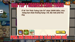 Rồng thần siêu cấp - Đua top 1 SCB Granola căng thẳng - Pha mở Văn Chương đỉnh cấp nhờ nội tại donec