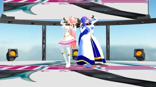 【mmd ギャラクシーエンジェル】ミルフィーユ・桜葉＆烏丸ちとせで愛dee