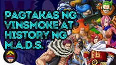 Pagtakas ng Vinsmoke, History ng MADS at Neo-MADS