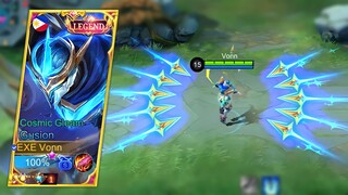 GUSION COSMIC GLEAM🤖 IS BACK!! 27MINS SUPER LATE GAME BEST BUILD!!