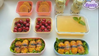 Cơm hộp bento đến trường phần 6 #comhop