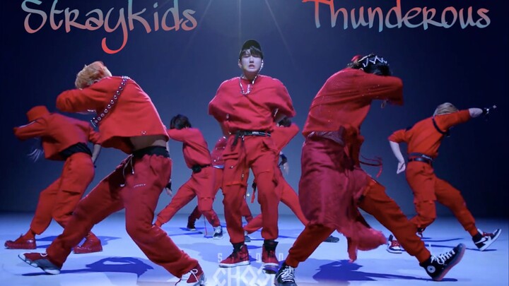 [双语] 舞台善歌者StrayKids炸裂风格《Thunderous》Be original舞蹈版 中韩字幕