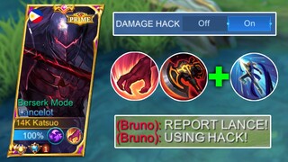 LANCELOT BRUTAL DAMAGE BUILD! INSTANT DELETE 🔥 ( MUST TRY! )