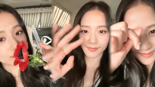 Siaran langsung dalam mobil terbaru Jisoo versi lengkap