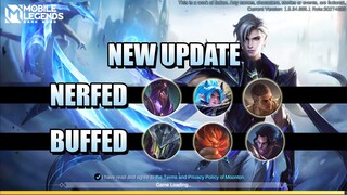 NEW UPDATE - GUSION'S NEW VOICE, FRAGMENT SHOP, TANK KARINA NERF - MLBB PATCH 1.6.26