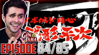 "HARD BOILED HARD BOILED HARD BOILED" Gintama Episode 84 & 85 Live Reaction!