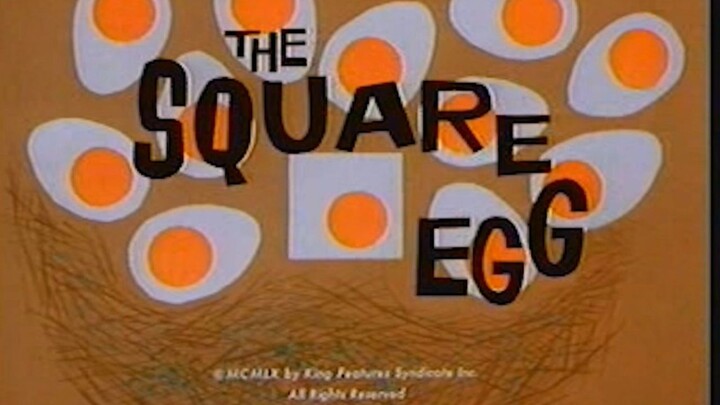 ป๊อปอาย ตอน ไข่มหัศจรรย์ (พากย์ไทย GM) : Popeye the Sailor (TV series) The Sqaure Egg